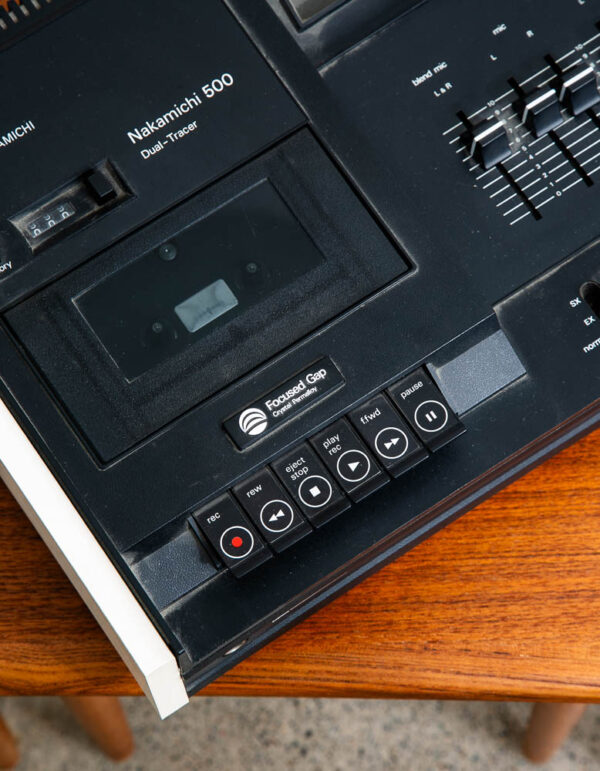Vintage Tape Player Nakamichi 500 2 Head Cassette Recorder Deck Dual Tracer Hifi - Image 7