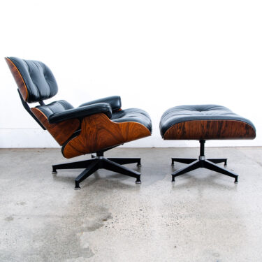 Mid Century Modern Lounge Chair Eames Herman Miller 670/671 Rosewood 1970s Mcm