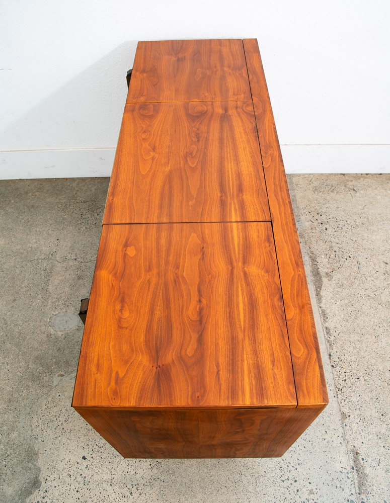 Mid Century Modern Stereo Console Drexel Declaration Radio Record Player Walnut - Image 4