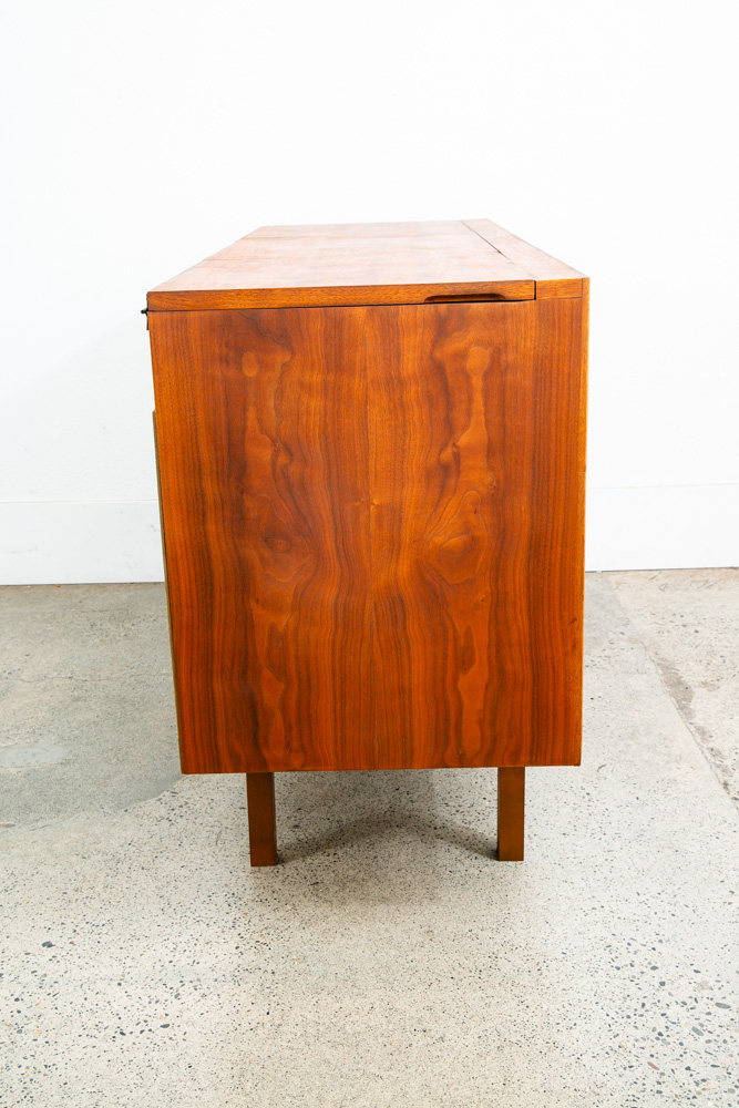Mid Century Modern Stereo Console Drexel Declaration Radio Record Player Walnut - Image 5