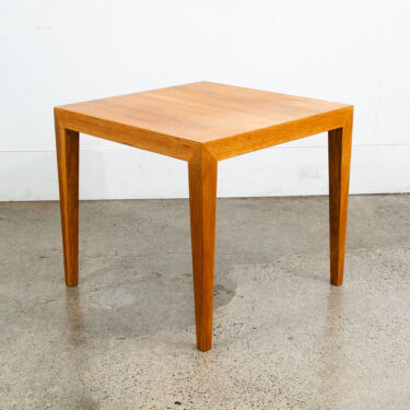 Mid Century Danish Modern End Table Severin Hansen Oak Side Nightstand NM Mcm
