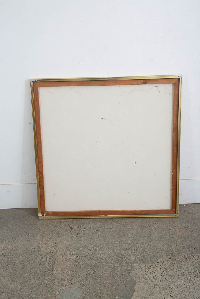 Mid Century Modern Painting Original Art Abstract Flowers Floral 1979 Signed Mcm - Image 5