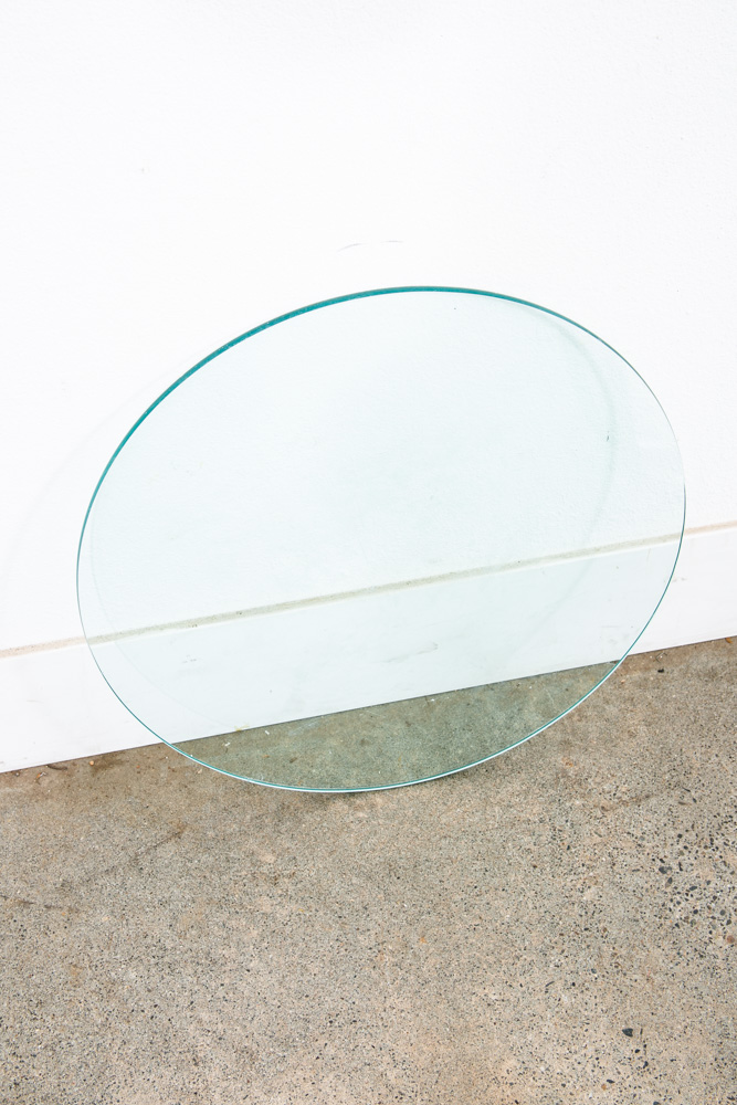 Mid Century Modern Side Table End Nighstand Round Chrome Milo Baughman Vintage - Image 10