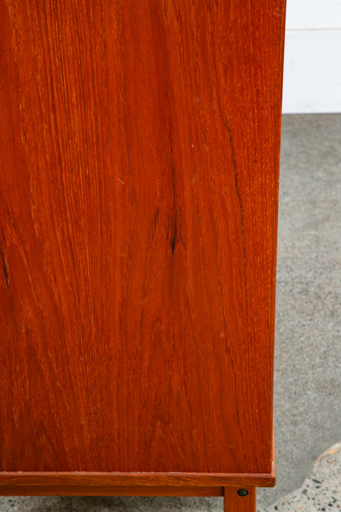 Mid Century Danish Modern Dresser Highboy 6 Drawer Teak Denmark Mobler Vintage - Image 7