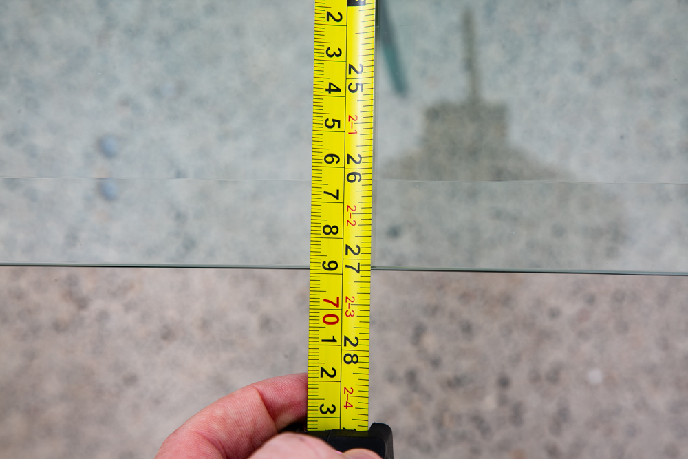 Mid Century Post Modern Side Table Glass Leon Rosen Pace Collection End Brass - Image 7