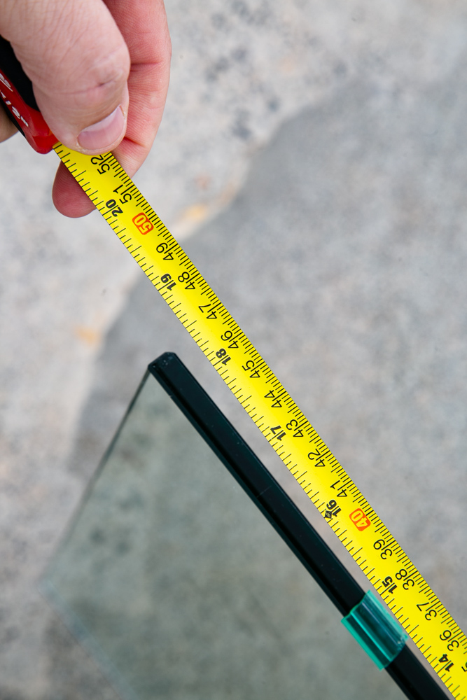 Mid Century Post Modern Side Table Glass Leon Rosen Pace Collection End Brass - Image 6