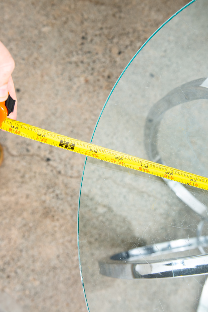 Mid Century Modern Side Table End Nighstand Round Chrome Milo Baughman Vintage - Image 6