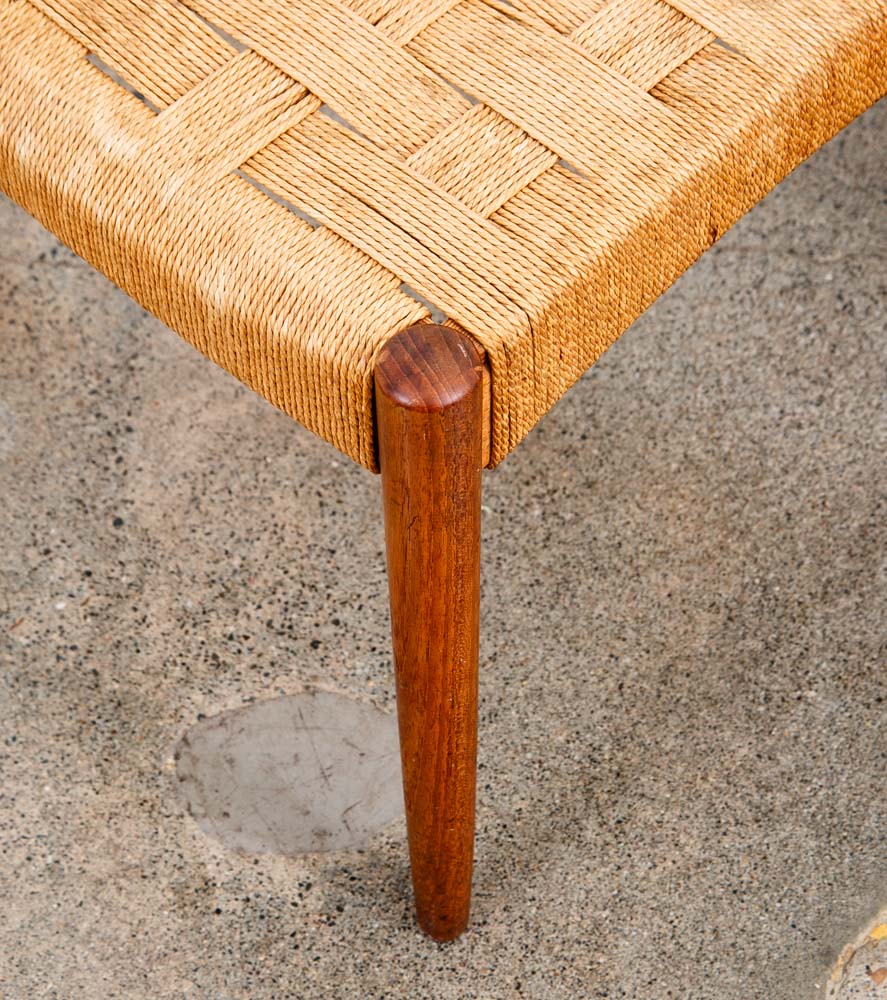 Mid Century Danish Modern Dining chair Set Pair Dyrlund Solid Teak Vintage Mcm - Image 11