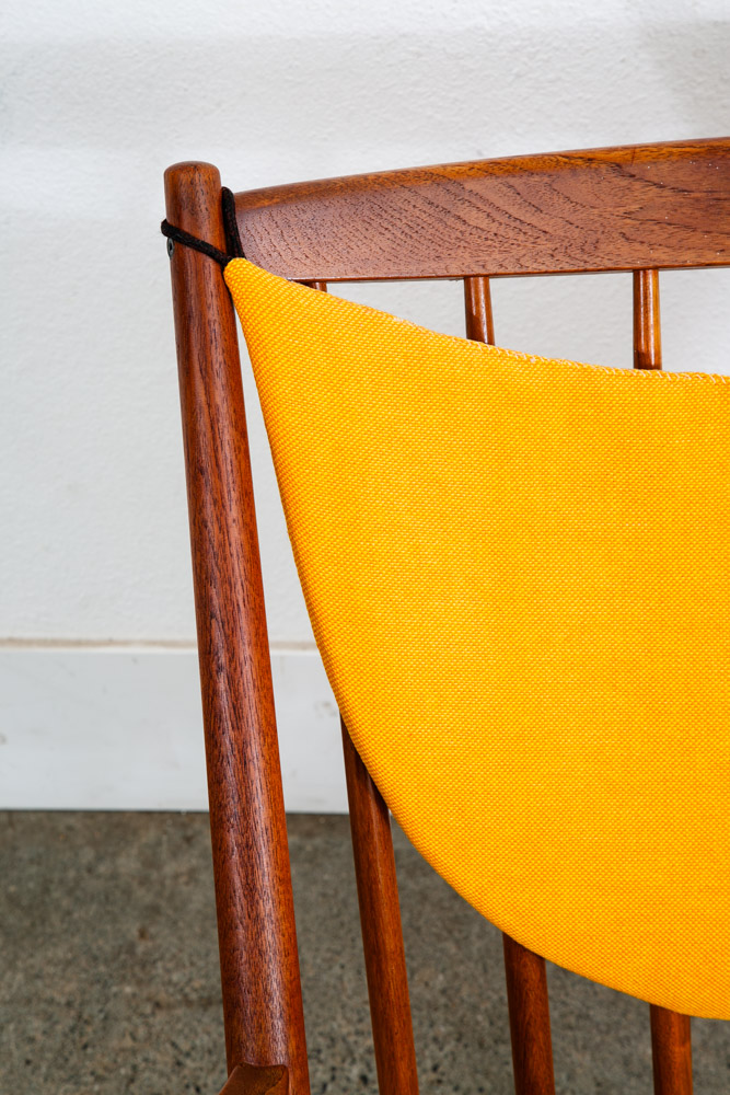 Mid Century Danish Modern Rocking Chair Teak Rocker Frank Reenskaug Bramin Mcm - Image 7