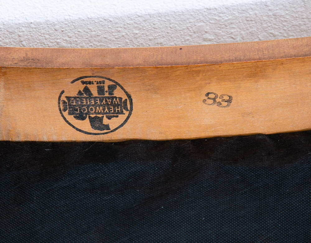 Mid Century Modern Dining Chairs Set 6 Heywood Wakefield Dog Bone Armchair Mcm - Image 5