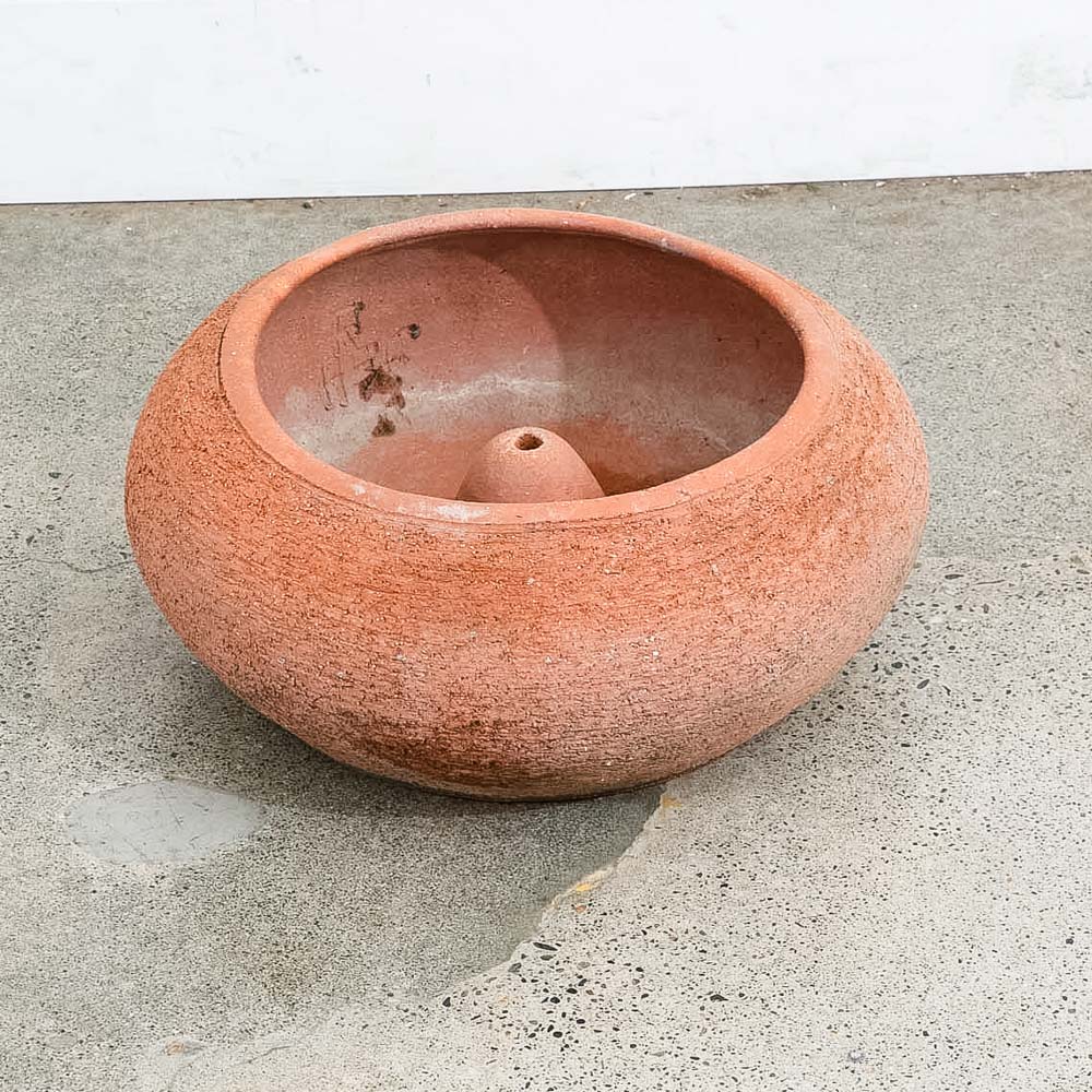 Mid Century Modern Hose Pot Round Clay Stan Bitters Hans Sumpf Scrape Stoneware - Image 4