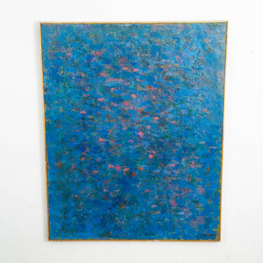 Mid Century Oil Painting George Constant Art Abstract Expressionism Large 50x40"