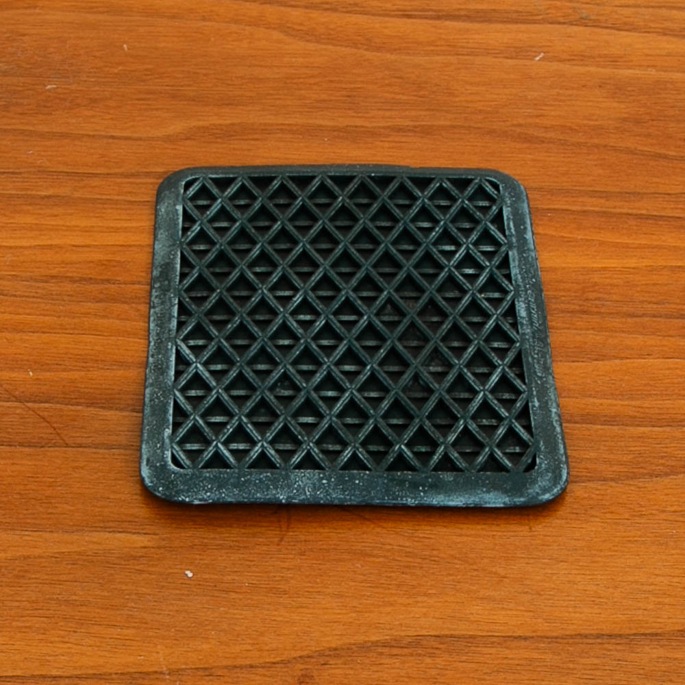 Mid Century Modern Circa 1960's Vintage Rubbermaid Kar-Rug Miniature Throw Rug Coaster Set of 4 - Image 11