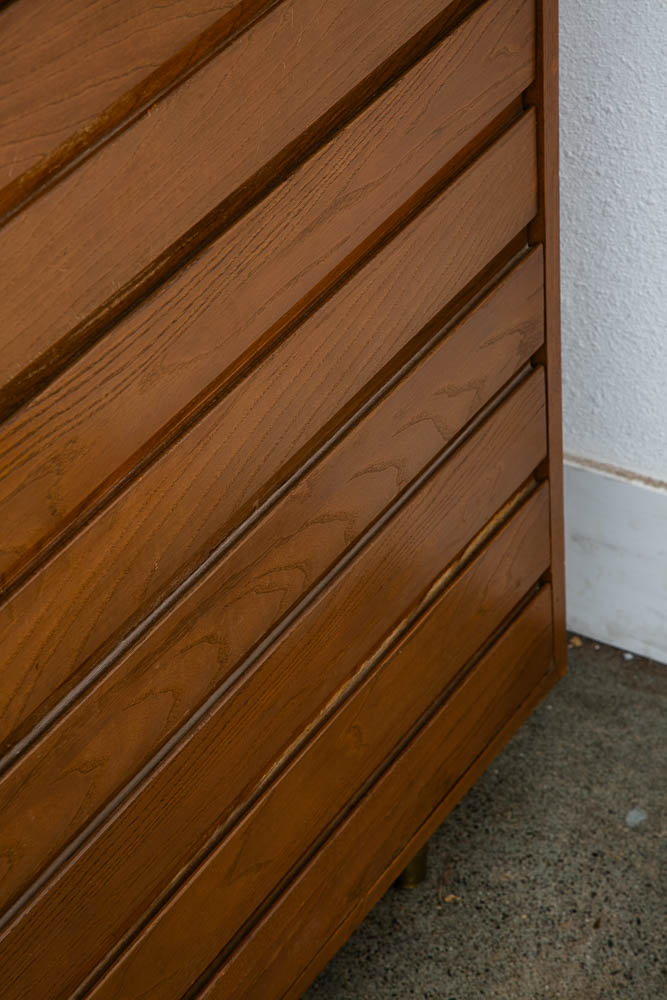 Mid Century Modern Dresser Highboy Chest of Drawers 4 Drawers Solid Wood MCM - Image 12