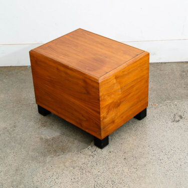 Mid Century Modern Subwoofer ULD 17S7 Table Rectangular Walnut Vintage Speaker