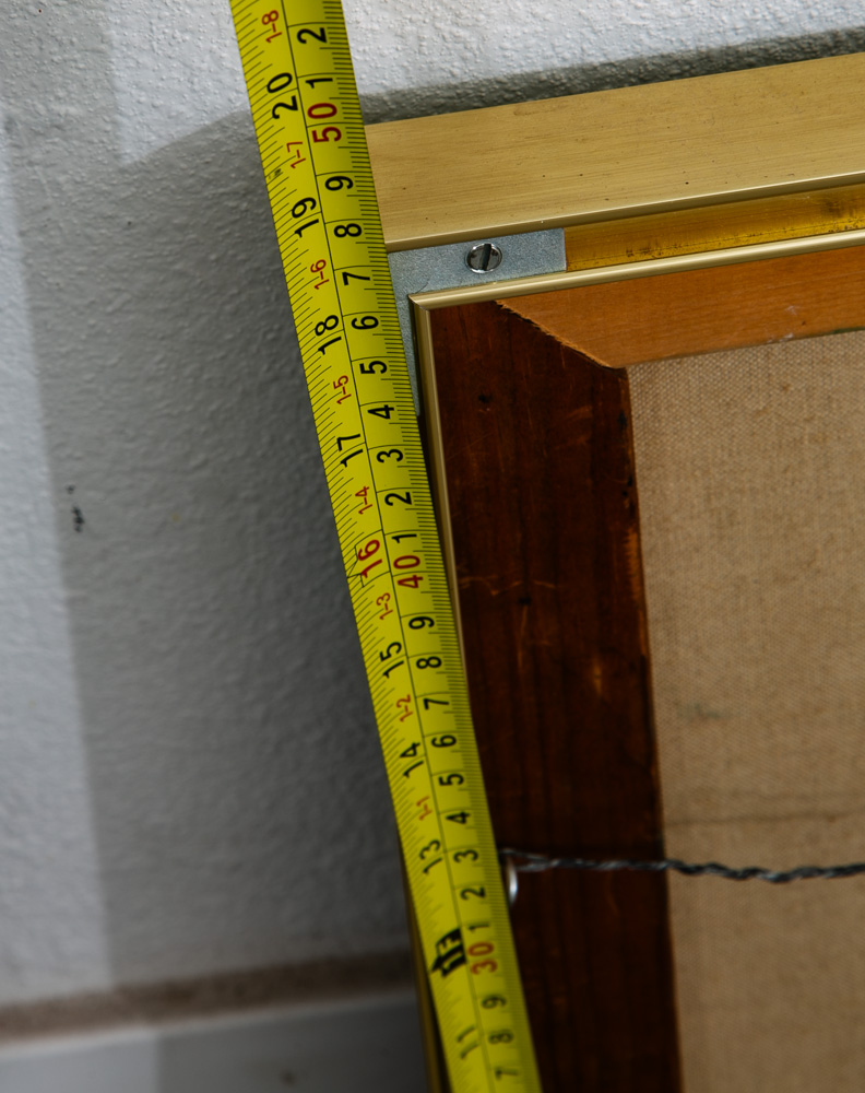 Mid Century Modern Oil Painting George Constant Abstract Art Original Signed '75 - Image 12