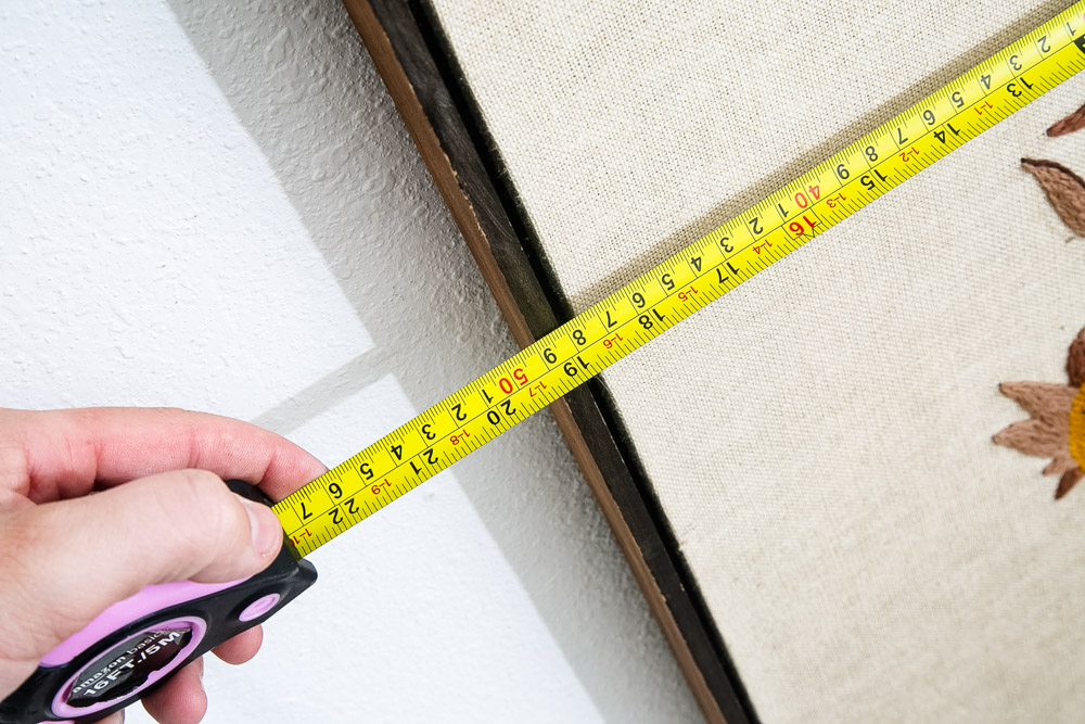 Mid Century Modern Vintage Tapestry Wall Hanging Hand Made Sunflowers Floral - Image 6