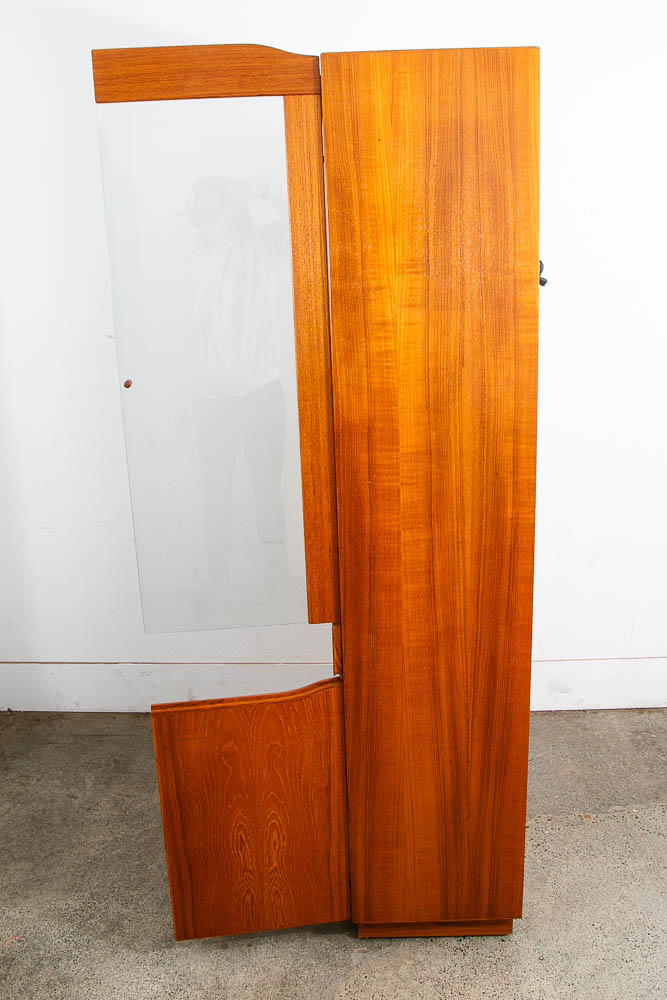 Mid Century Danish Modern Cabinet Skovby Hutch Credenza Display Teak Glass Mcm - Image 6