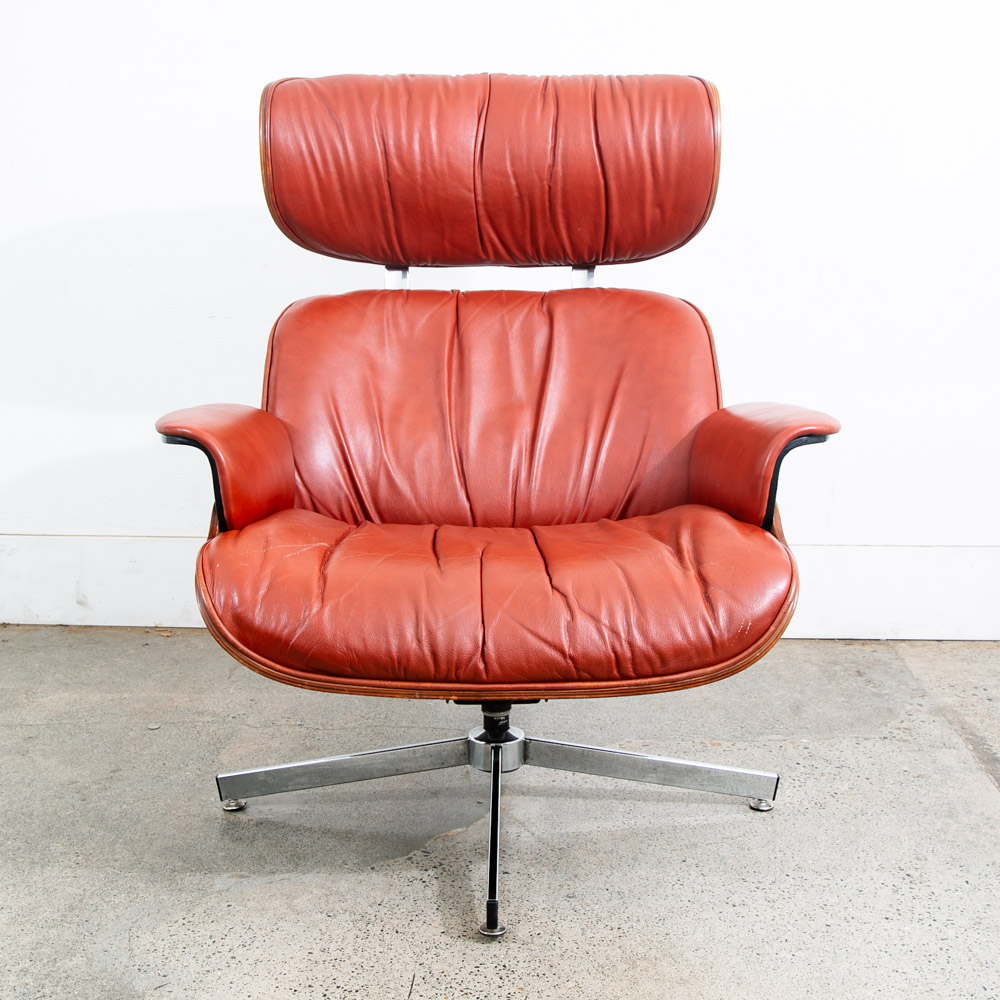 Mid Century Modern Foot Cap Plycraft Replacement Black Swivel Foot Eames Mcm - Image 4