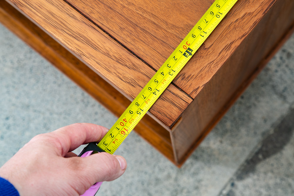 Mid Century Modern Nightstands End Side Tables Martinsville Walnut Wood Drawer - Image 12