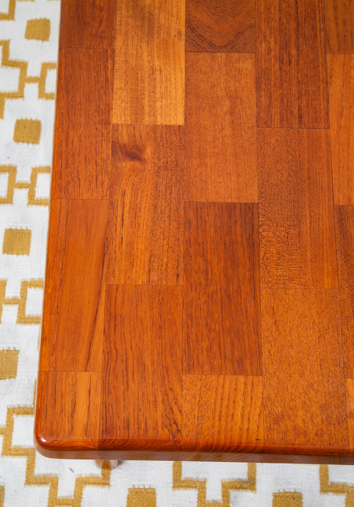 Mid Century Danish Modern End Tables Side Nightstands Teak Square Niels Bach Mcm - Image 11