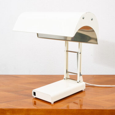 Mid Century Modern Table Lamp White Large Desk Light Vintage Sadelight Canada