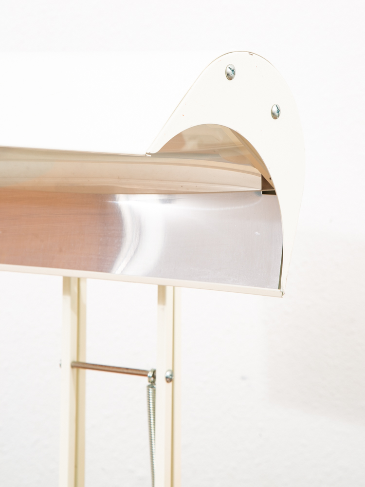 Mid Century Modern Table Lamp White Large Desk Light Vintage Sadelight Canada - Image 9