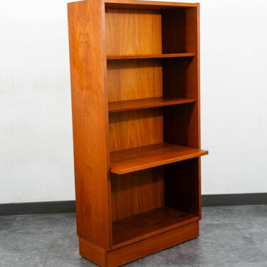Mid Century Danish Modern Book shelf Shelving Cabinet Poul Hundevad Mcm Compact