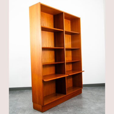 Mid Century Modern Bookshelf Book Shelf Shelving Modular Poul Hundevad Teak Mcm