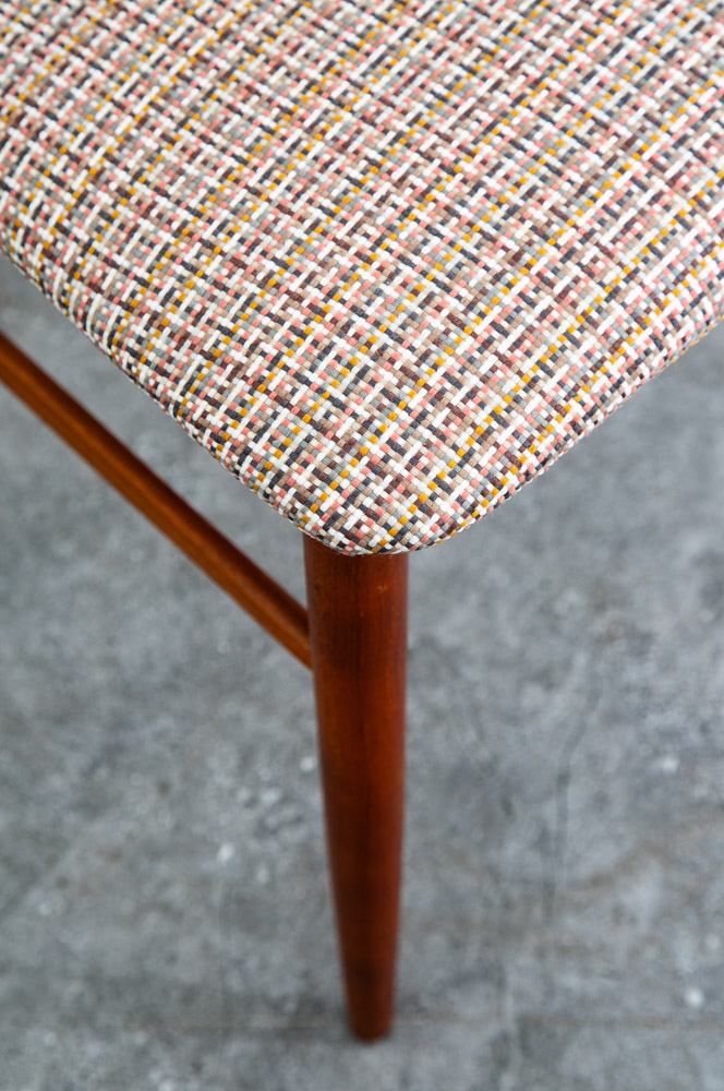 Mid Century Danish Modern Dining Chairs Set 4 Kofoed Eva Teak Wood Hornslet Mcm - Image 7