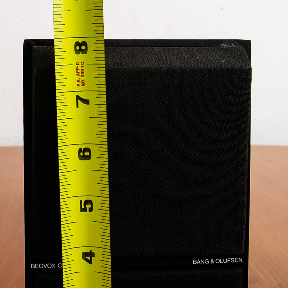 B&O BeoVox C30 Bang Olufsen BEOVOX C30 Black and Chrome Loud Speakers Set of Two - Image 11