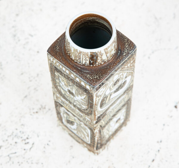 Mid Century Modern Ceramic Vase Royal Copenhagen Nils Thorsson BACA 719 ...