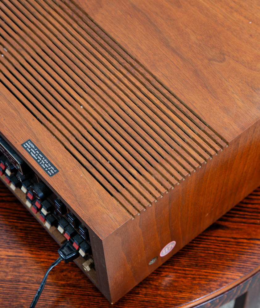 Vintage Sansui QRX-6500 Quadraphonic Stereo Tuner Amplifier Amp Walnut As Is - Image 11