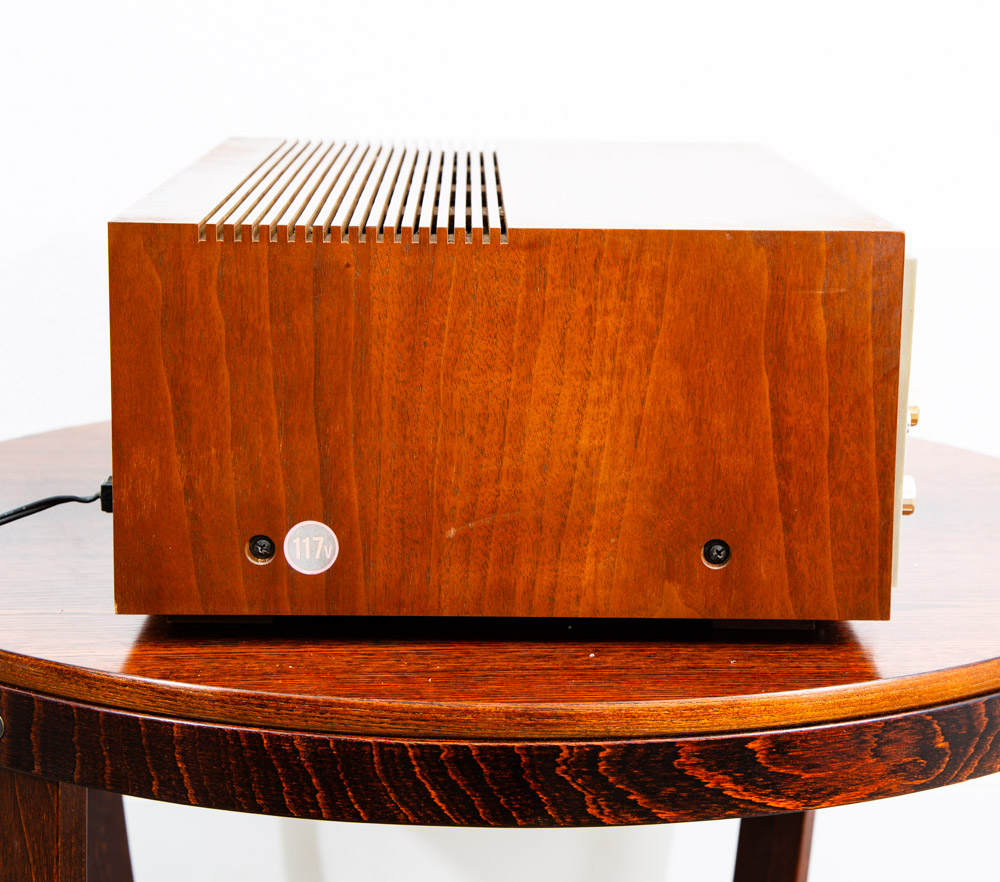 Vintage Sansui QRX-6500 Quadraphonic Stereo Tuner Amplifier Amp Walnut As Is - Image 6