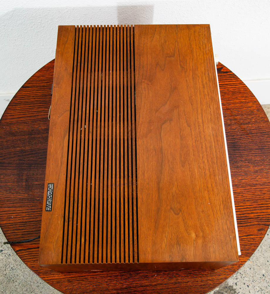 Vintage Sansui QRX-6500 Quadraphonic Stereo Tuner Amplifier Amp Walnut As Is - Image 7