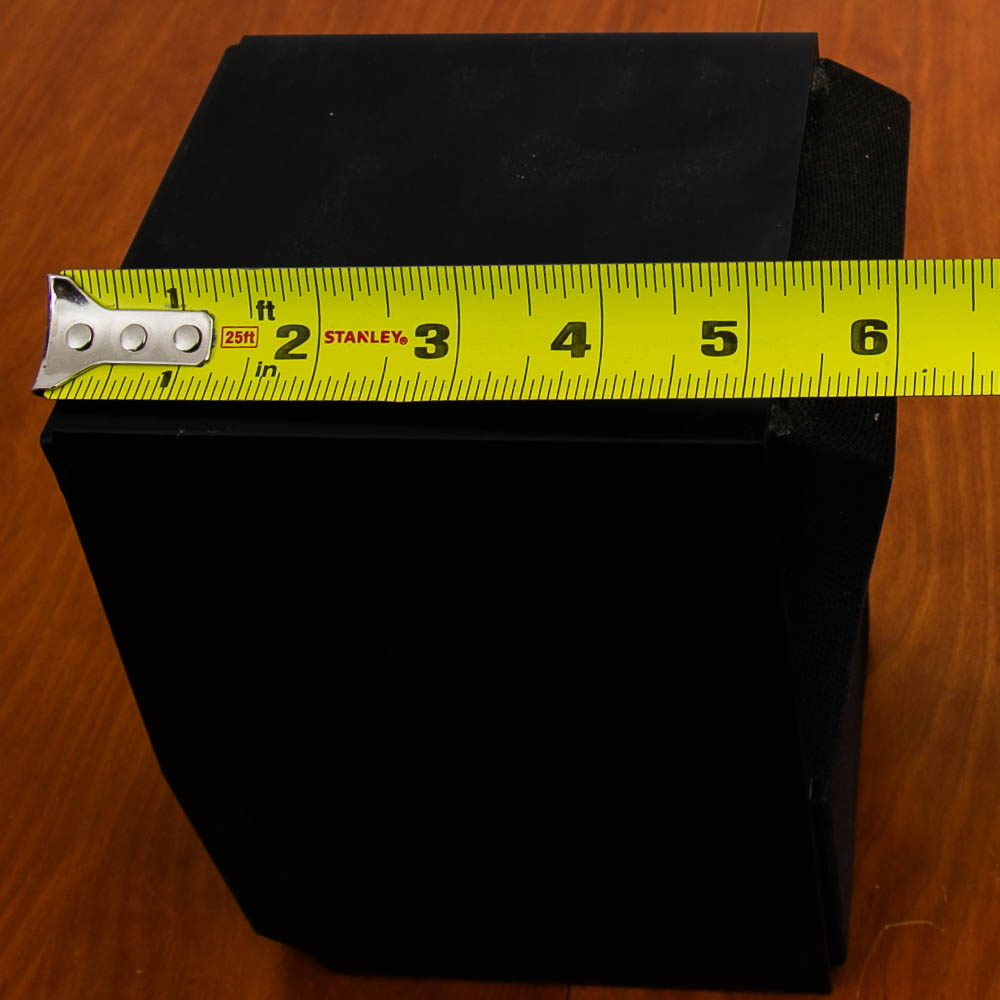 B&O BeoVox C30 Bang Olufsen BEOVOX C30 Black and Chrome Loud Speakers Set of Two - Image 10