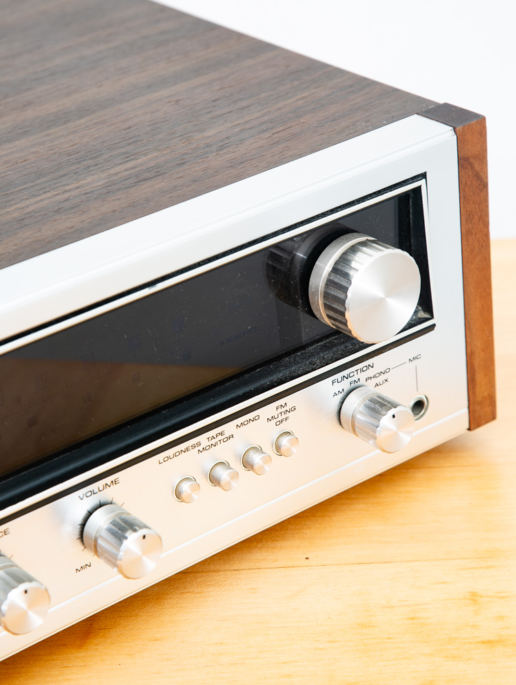 Vintage Stereo Receiver Pioneer SX-434 Pro Amp Silver Face Am/Fm Hifi Walnut Mcm - Image 9