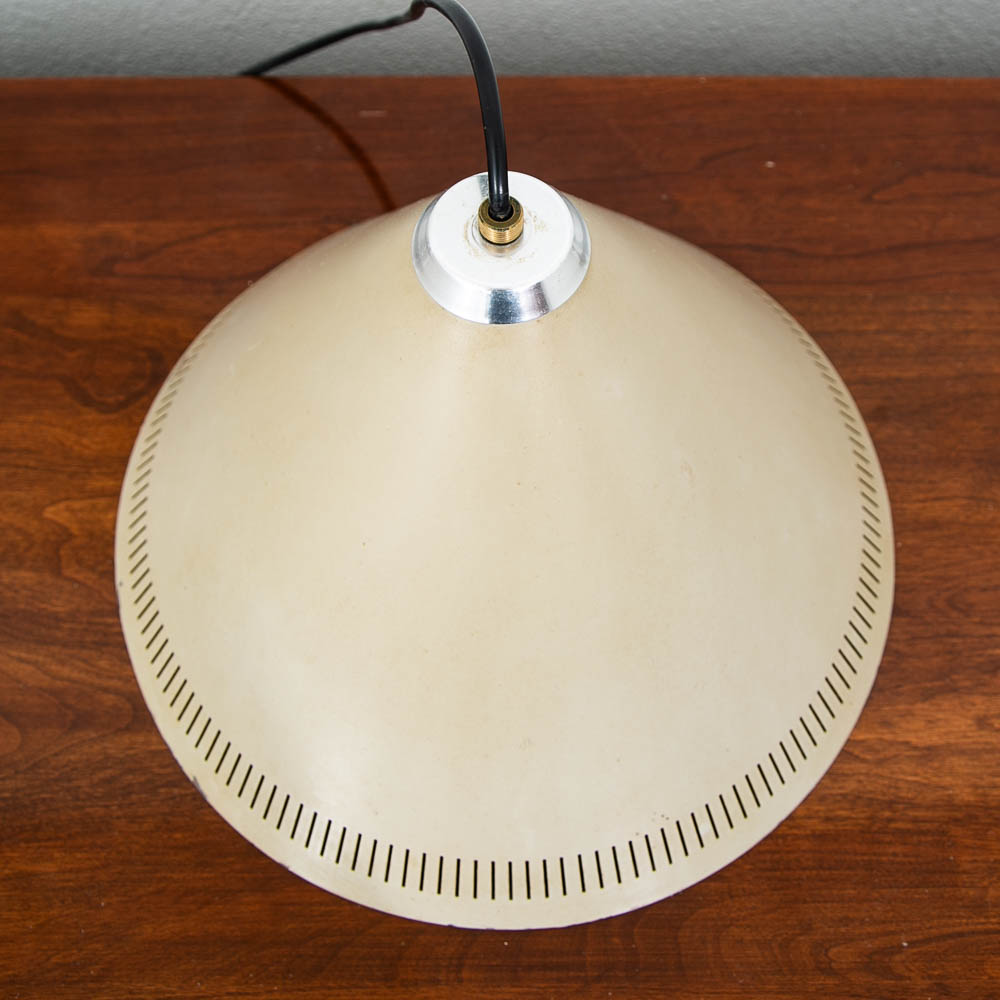 Mid Century Modern Fog & Morup Pendant Light Cone Tan Jo Hammerborg Hanging - Image 3