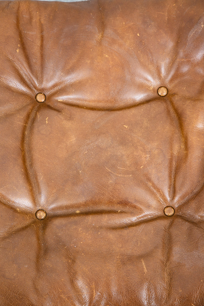 Mid Century Danish Modern Ottoman Foot Stool Sigurd Ressell Falcon Vatne Norway - Image 10