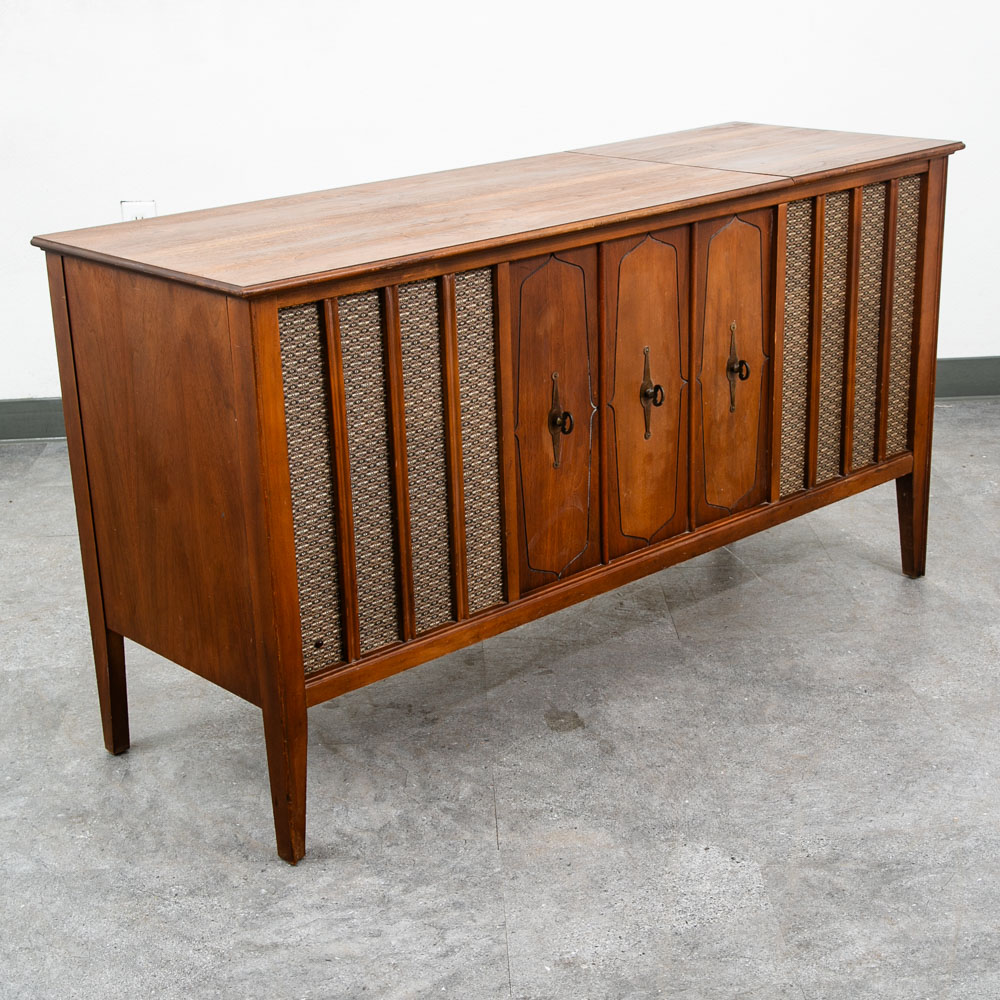 Mid Century Modern Stereo Console Zenith MN2606 Record Player Vintage Radio