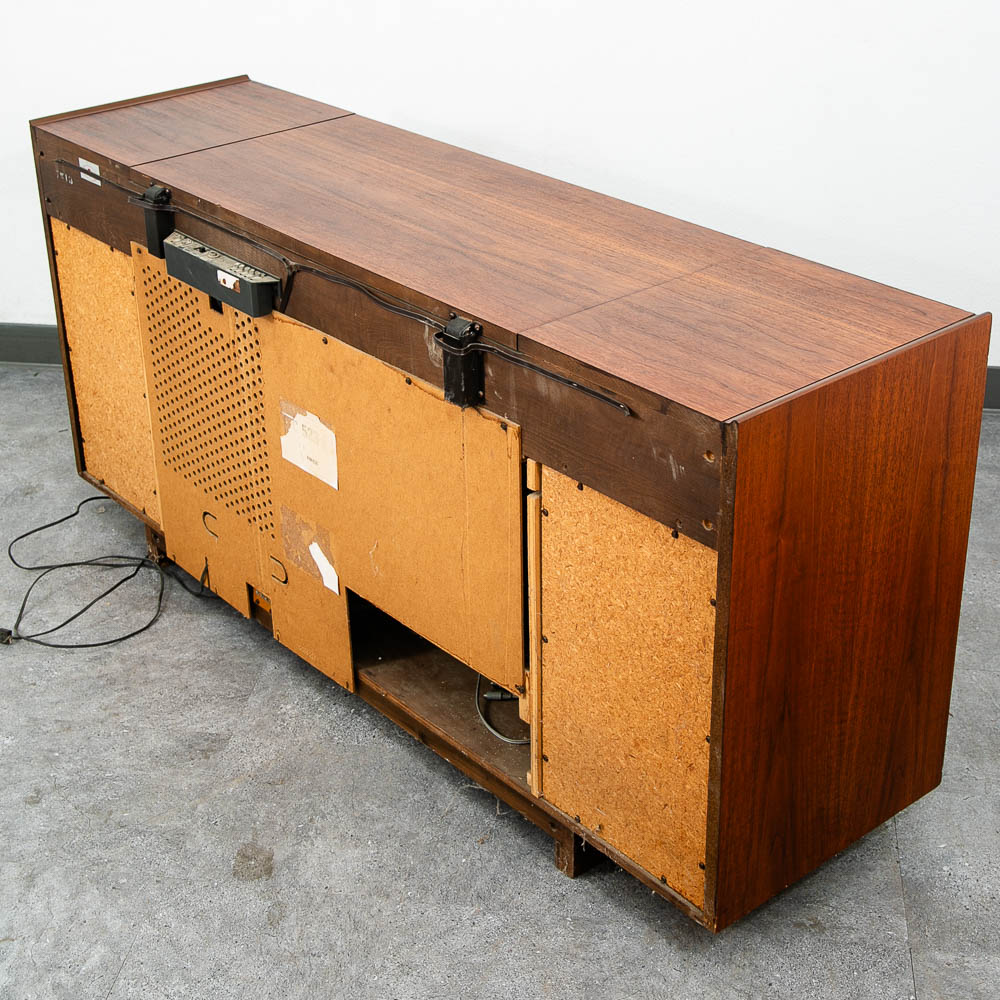 Mid Century Modern Stereo Console Record Player General Electric Radio Audio Mcm - Image 9