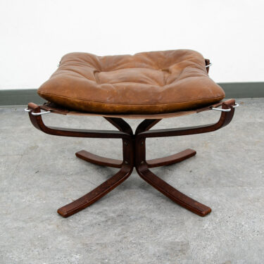 Mid Century Danish Modern Ottoman Foot Stool Sigurd Ressell Falcon Vatne Norway