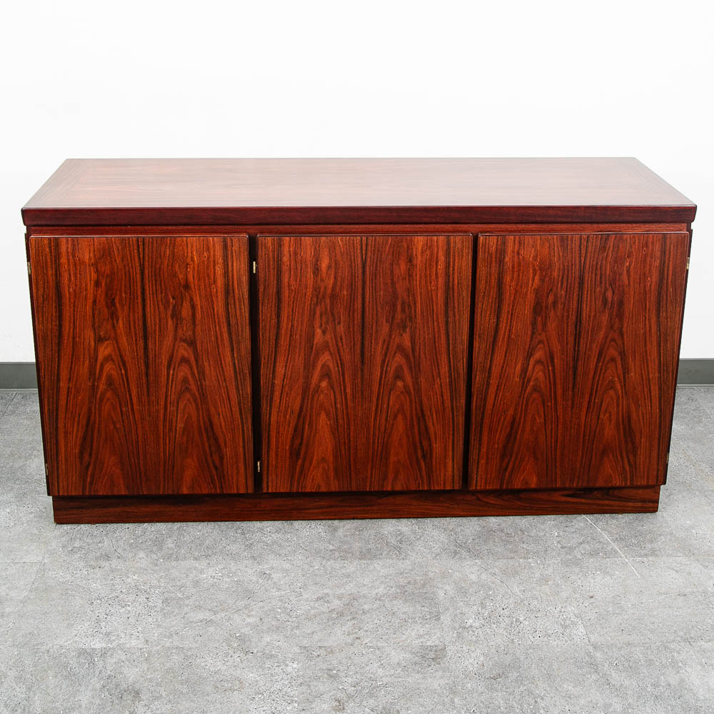 Mid Century Danish Modern Credenza Sideboard Cabinet Rosewood Skovby Drawers Mcm - Image 8