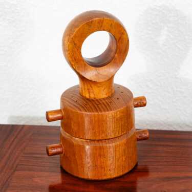 Mid Century Danish Modern Peppermill IHQ Jens Quistgaard Teak Denmark Dansk