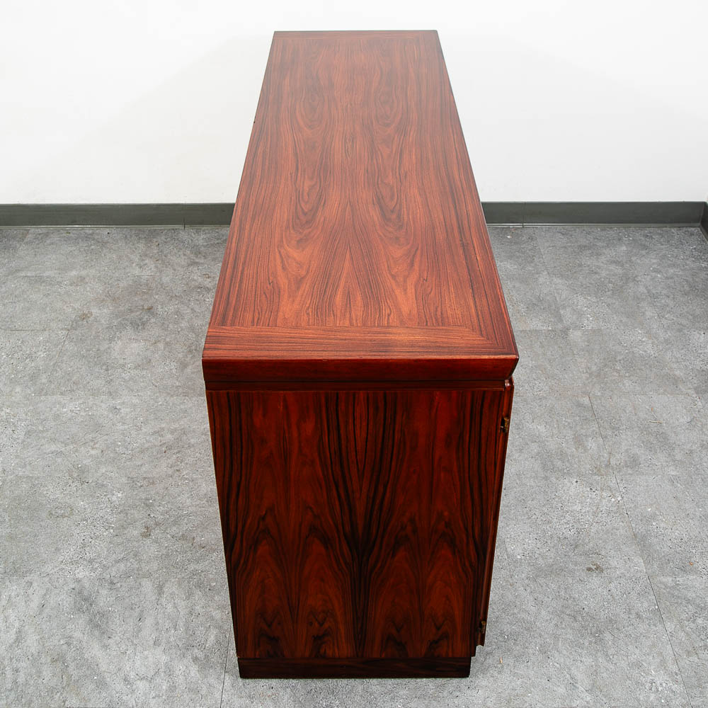 Mid Century Danish Modern Credenza Sideboard Cabinet Rosewood Skovby Drawers Mcm - Image 5