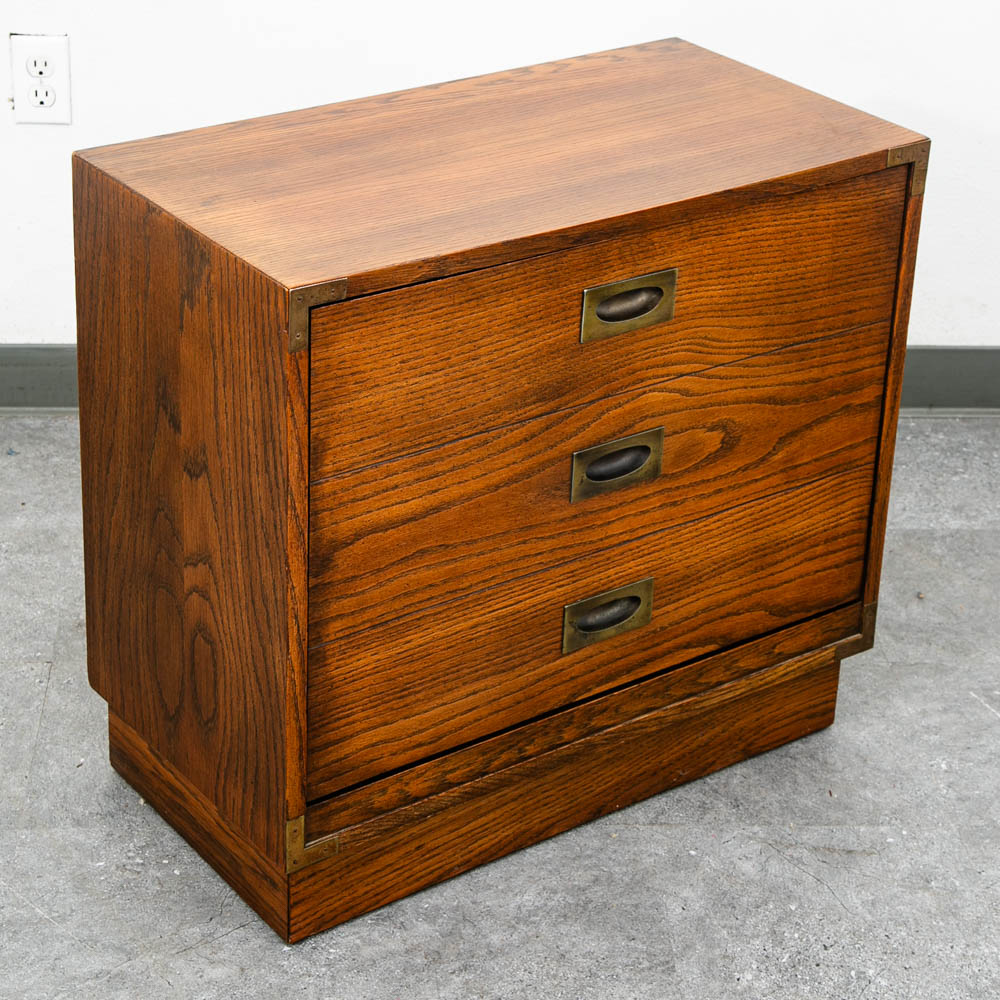 Mid Century Modern Storage Chest Record LP Storage Cabinet Table Lane Vinyl Mcm - Image 11