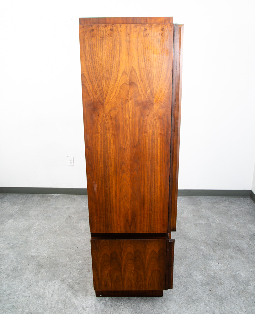 Mid Century Modern Dresser Gentlemans Chest Tobago Broyhill Highboy Drawers Mcm - Image 4
