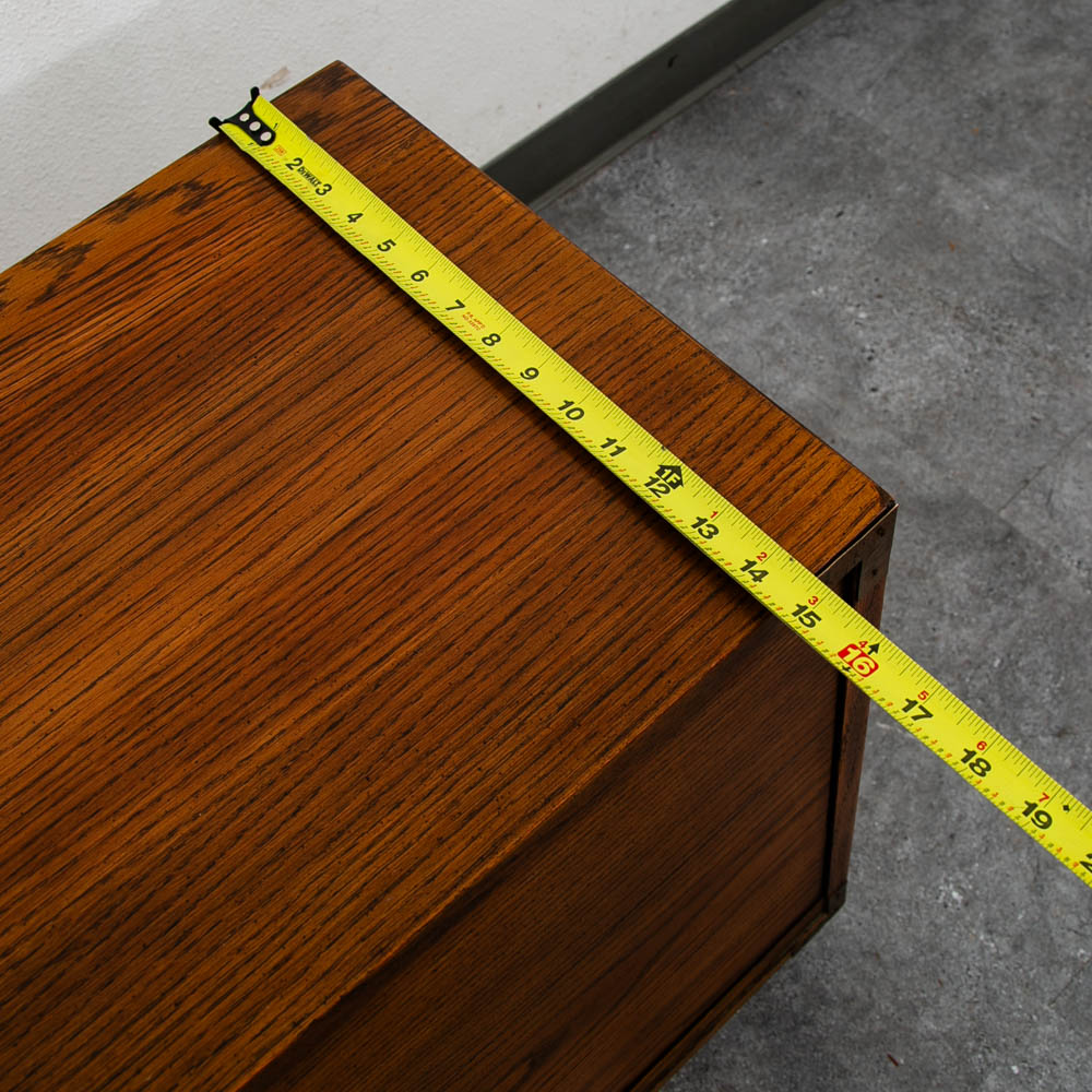 Mid Century Modern Storage Chest Record LP Storage Cabinet Table Lane Vinyl Mcm - Image 8