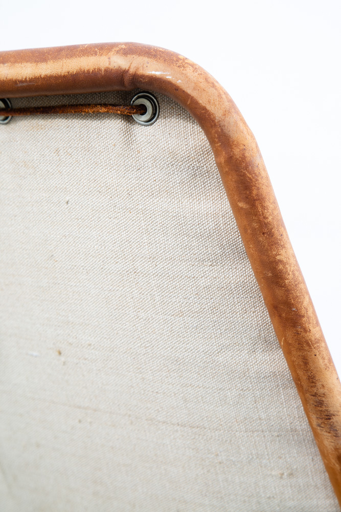 Mid Century Danish Modern Lounge Chair Dux Bruno Mathsson Jetson Brown Leather - Image 11