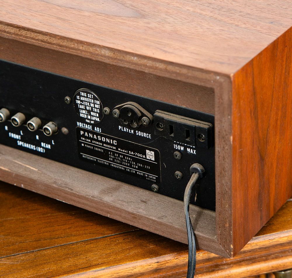 Mid Century Modern Receiver Panasonic SA-700 Solid State Radio FET Vintage FM/AM - Image 5